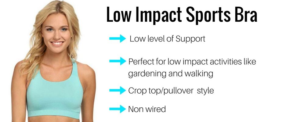 Best low impact hot sale sports bra